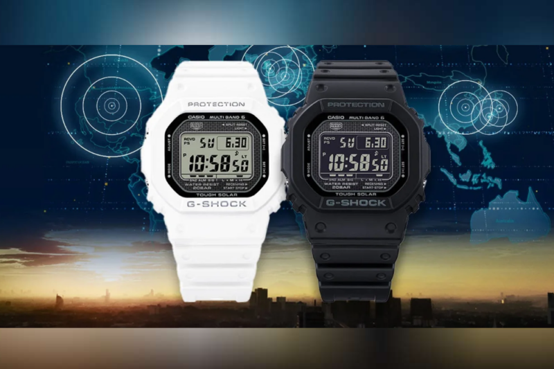 Casio выпустила прочные часы G-Shock с солнечной батареей